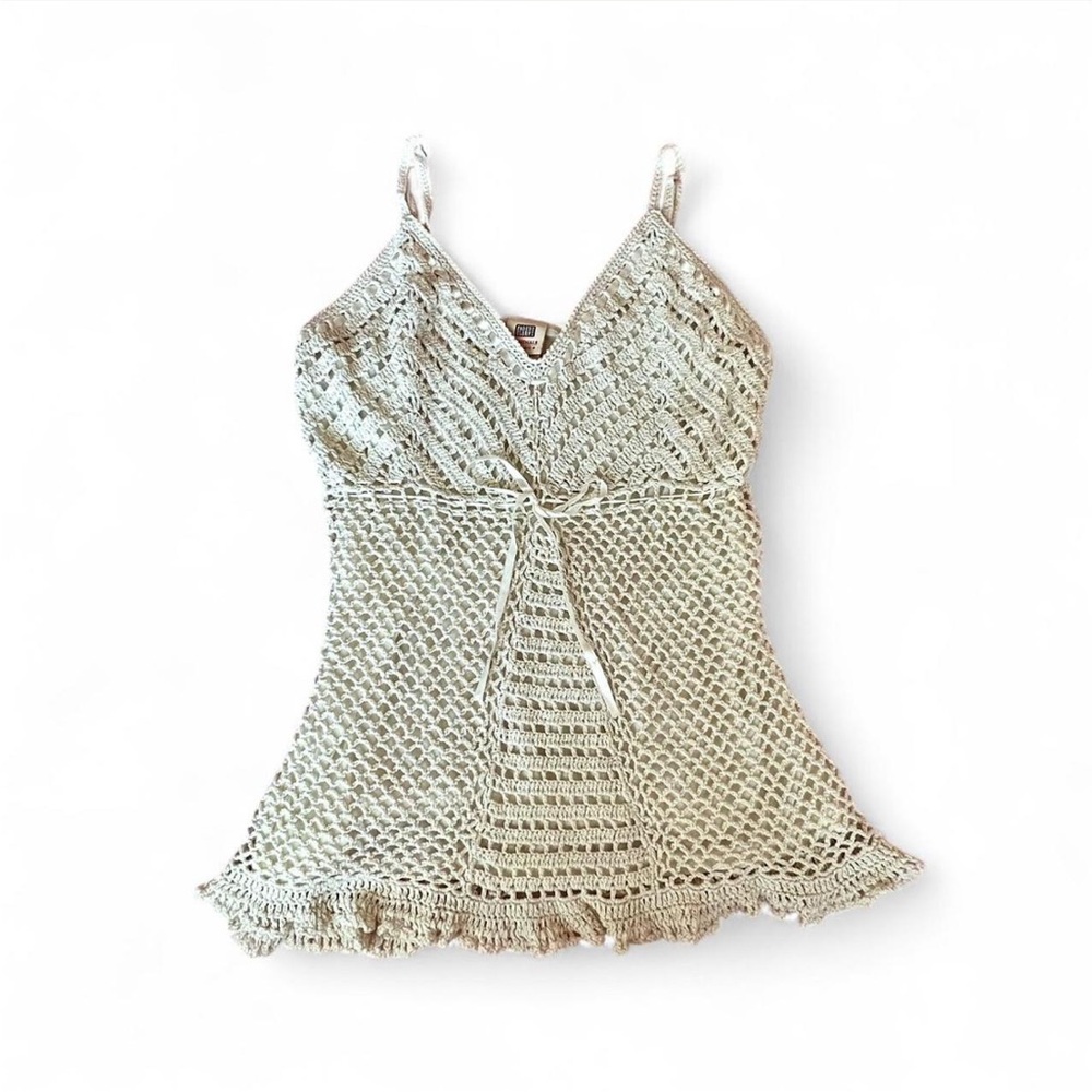 Y2K Crochet Fairy Top